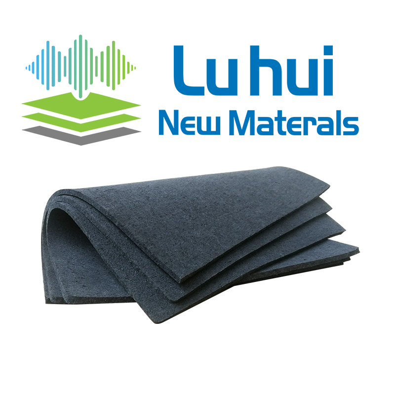 Polyurethane rubber shock-absorbing and soundproofing pad LH700(fireproof version)